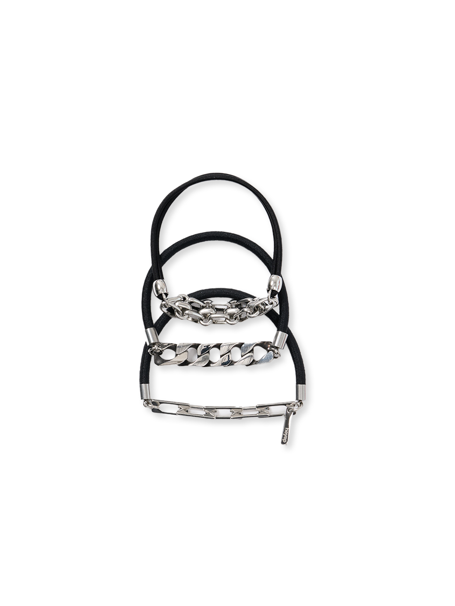 Chunky Chain Hair Ties (3-piece) – heyep