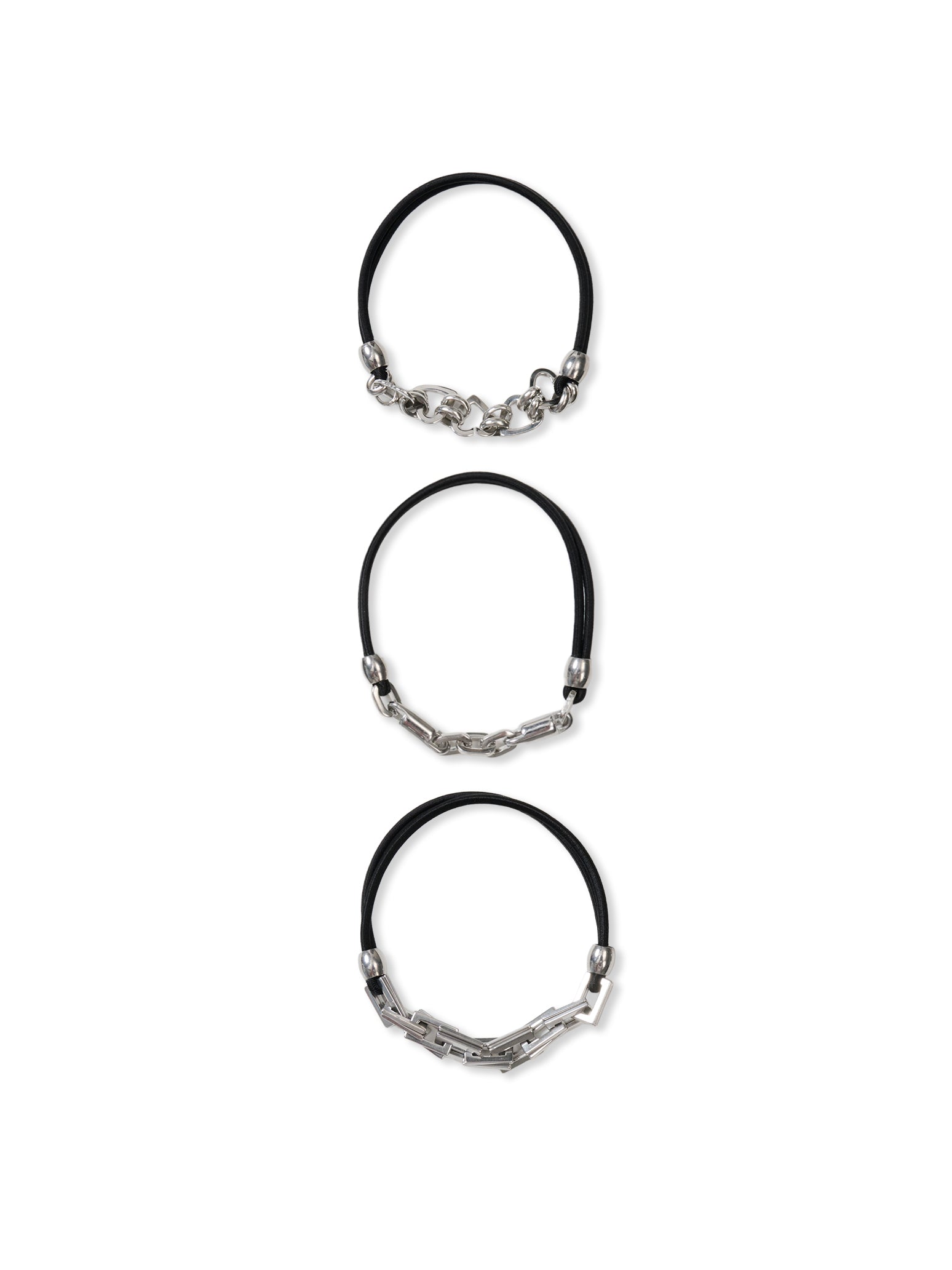 Mixed Chain Hair Tie – 3 Piece Set – heyep