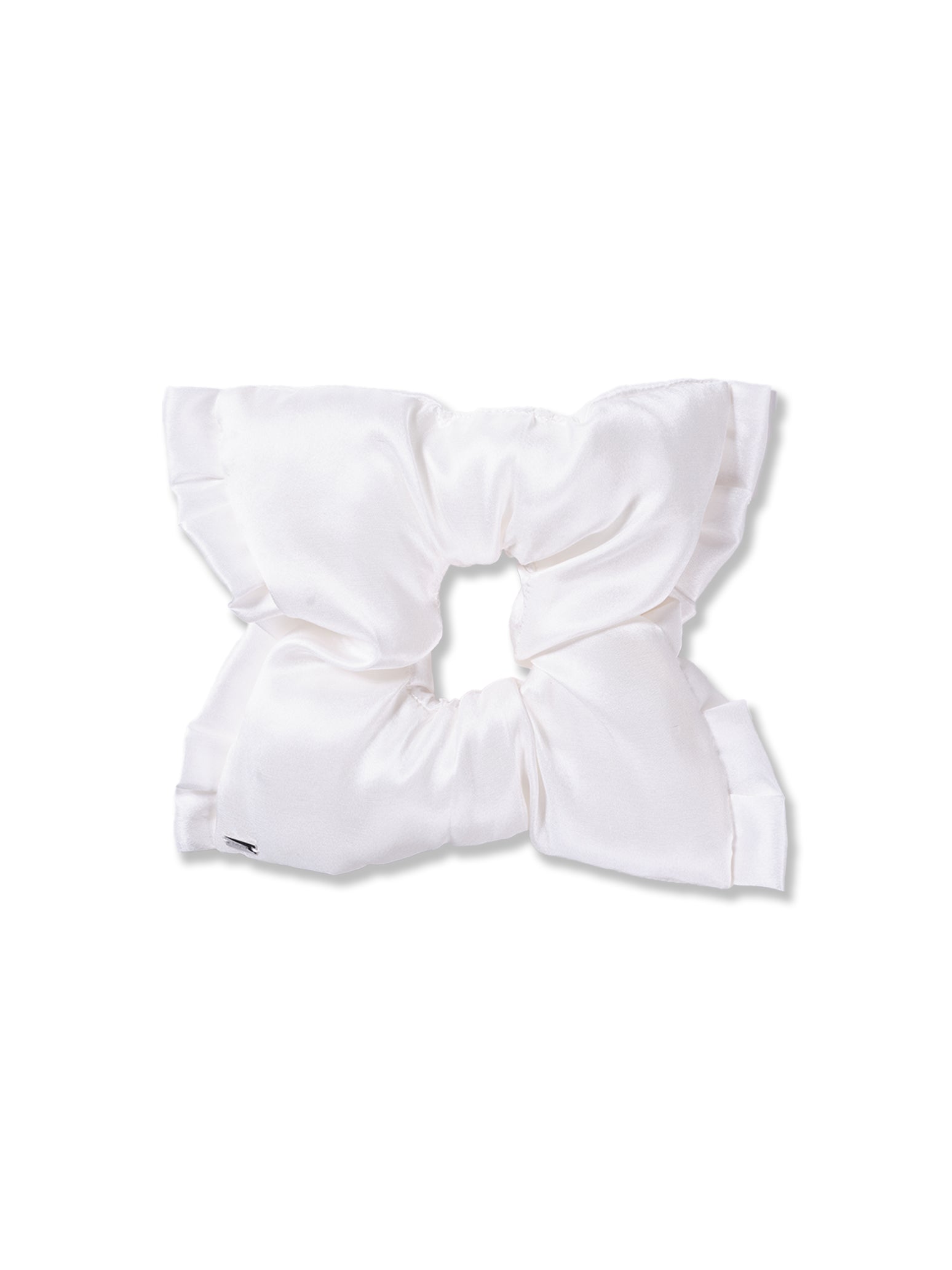 heyep silkBeanie/lBall silk/巾着/ヘアゴム Medium Metal Ball Silk Scrunchie – heyep