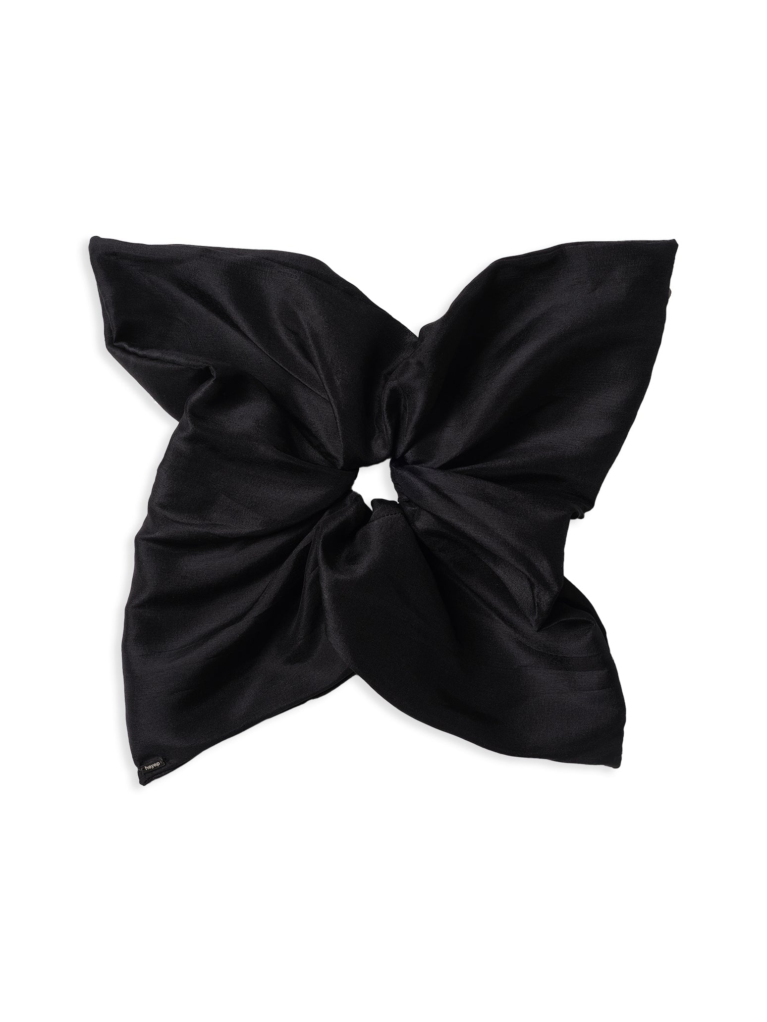 Silk Square Large Scrunchie – heyep