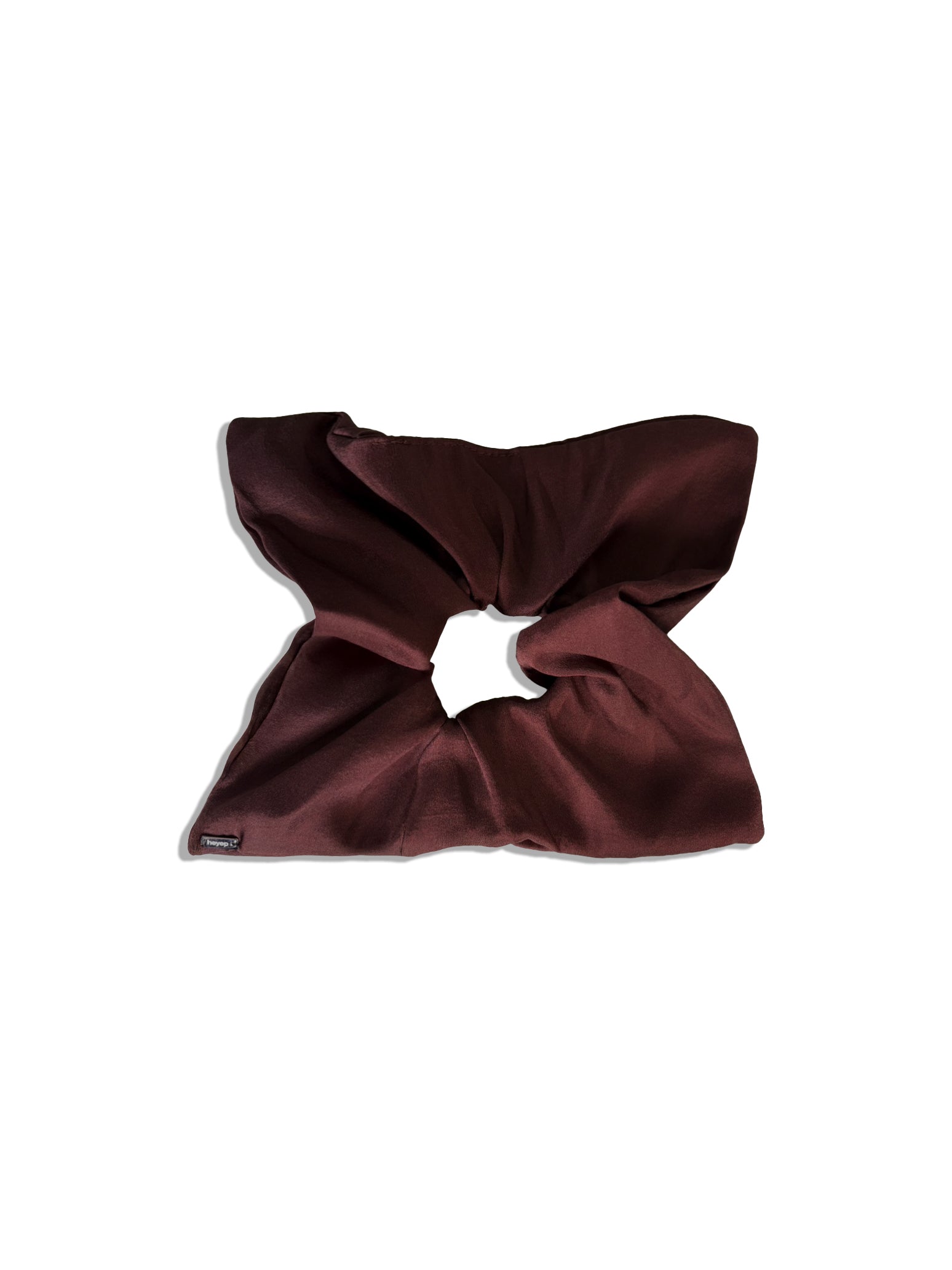heyep/ ヘイップ silk square medium scrunchie heyep Silk Square Medium Scrunchie Silk Square Medium