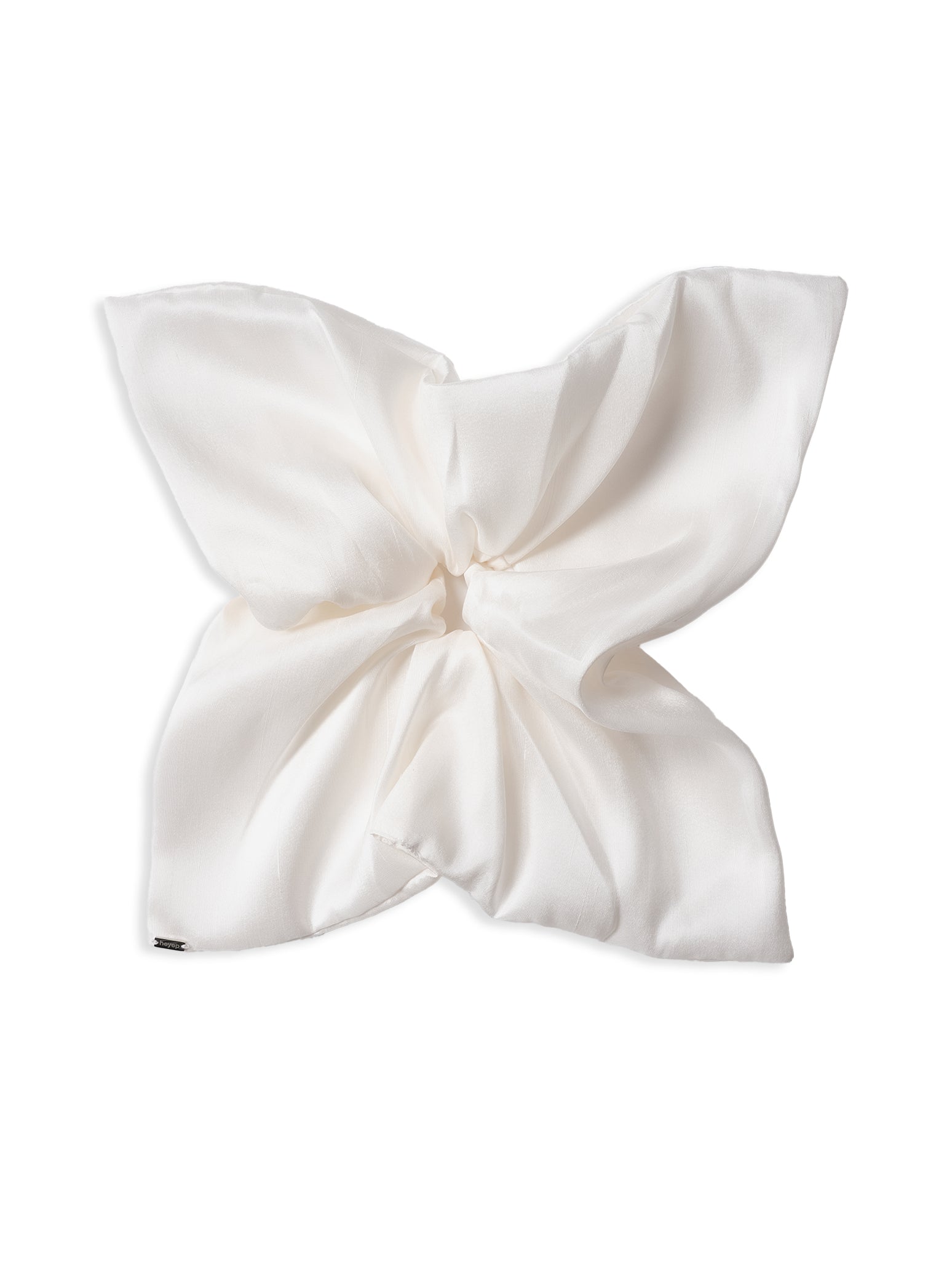 Silk Square Large Scrunchie – heyep